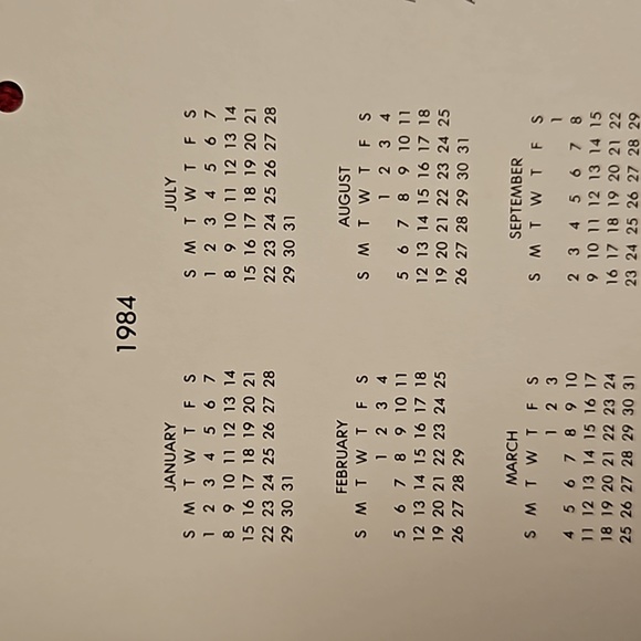 Betsey Clark's Little Bits Of Wisdom 1984 wall calendar UNUSED Vintage Hallmark - Picture 3 of 15